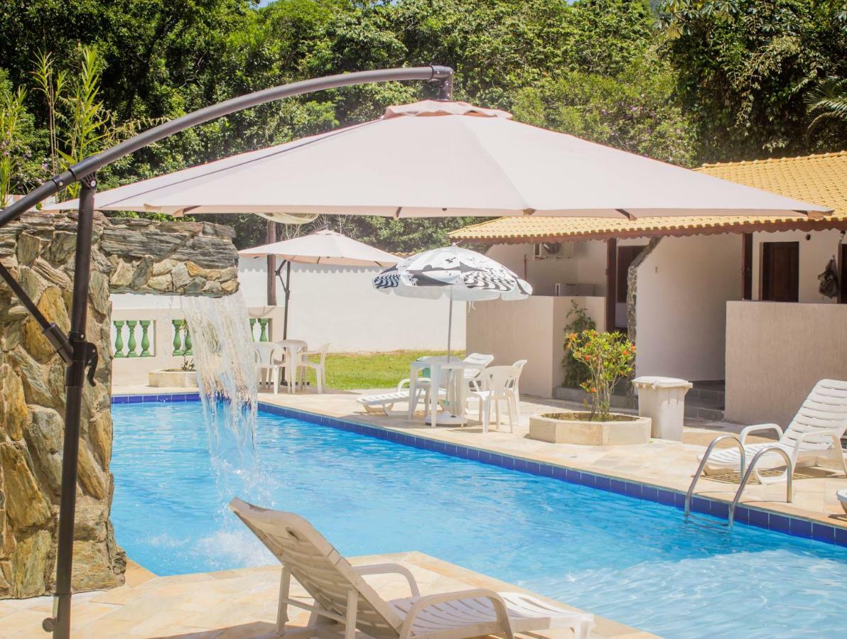 Pousada Recanto Garca Vermelha Peruibe Guarau Exterior foto